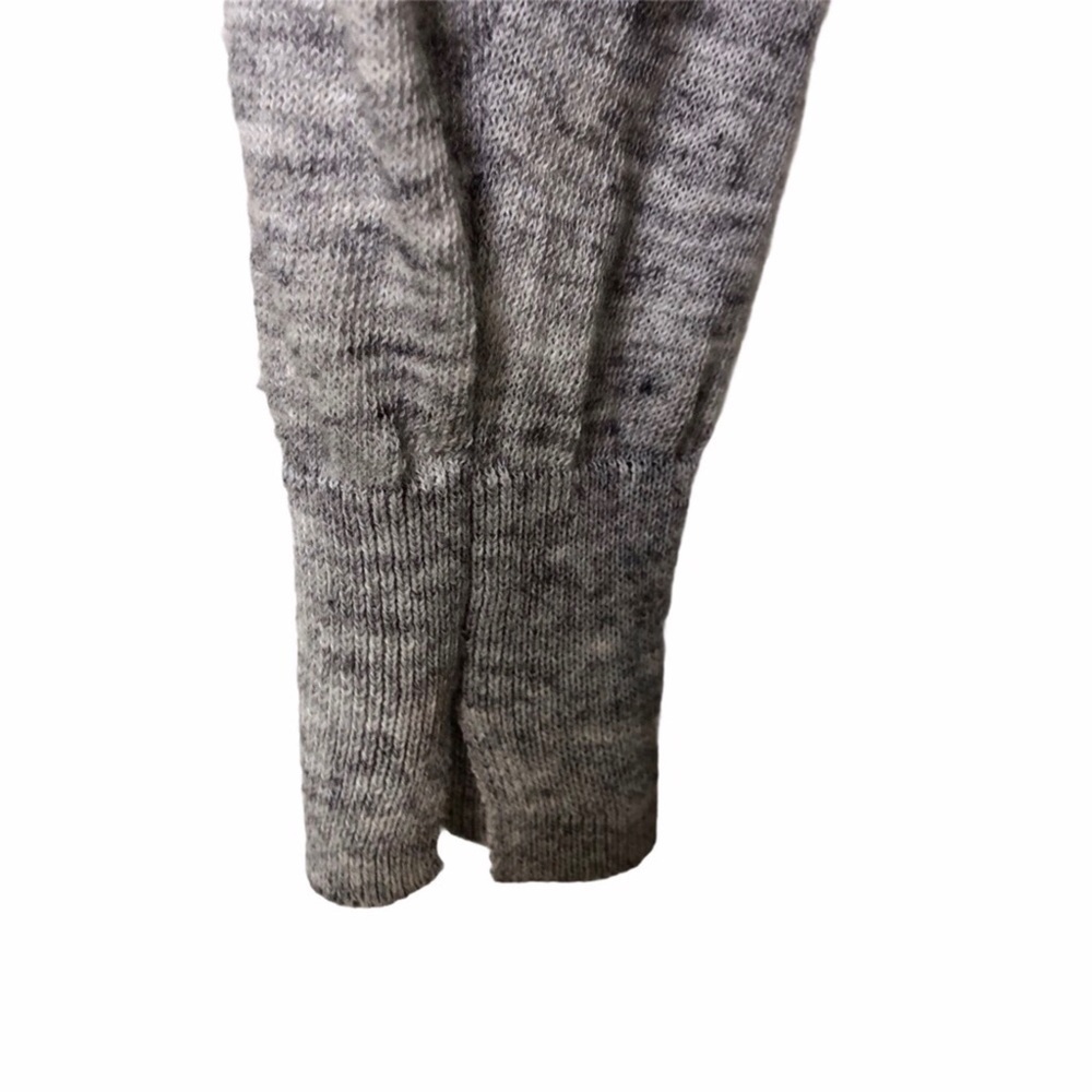 Zara Women’s Button Front Cardigan Gray Marled Size Medium - Picture 5 of 5